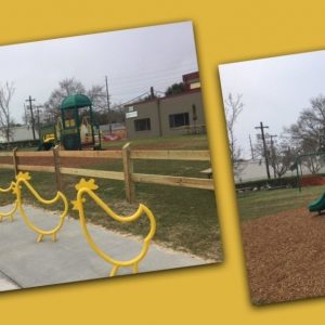 Farmers’ Market Pocket Park Includes Tractor-Themed Playground icon